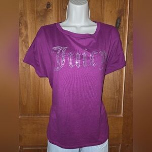 Juicy Couture Magenta Short Sleeve Tee